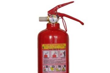 Порошковый огнетушитель – распространенный и доступный вид противопожарного оборудования